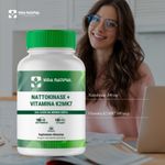 Nattokinase + Vitamina K2MK7 - 60 Cápsulas - 4 unidades