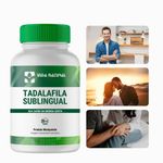 Tadalaf Sublingual 20mg 30 Pastilhas - 3 unidades - Vida Natural