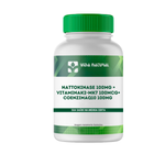 Nattokinase 100mg + Vitamina K2mk7 100mcg  + CoenzimaQ10 100mg -60 Cápsulas