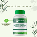 Nattokinase 100mg + Vitamina K2mk7 100mcg  + CoenzimaQ10 100mg -60 Cápsulas