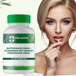 Nattokinase 100mg + Vitamina K2mk7 100mcg  + CoenzimaQ10 100mg -60 Cápsulas