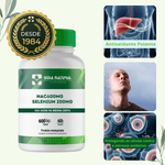 NAC 600mg + Selenium 200mcg - 60 Cápsulas