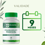 METILCOBALAMINA 1MG  +  METILFOLATO 1MG  +  VITAMINA  B6 5OMG - 30 Cápsulas