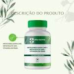 METILCOBALAMINA 1MG  +  METILFOLATO 1MG  +  VITAMINA  B6 5OMG - 30 Cápsulas