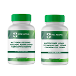 Kit 2 un Nattokinase 100mg + Vitamina K2mk7 100mcg  + CoenzimaQ10 100mg - 60 Cápsulas