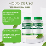 1 unidade Nattokinase 100mg + k2mk7 100mcg 60cps + 1 unidade Pinus Pinaster 300mg 60cps