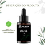 Solução de Lugol 2% - Suporte à Saúde da Tireoide