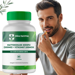 Nattokinase 4.000FU (200mg) + Vitamina K2mk7 100mcg - 60 Cápsulas