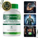Nattokinase 4.000FU (200mg) + Vitamina K2mk7 100mcg - 60 Cápsulas