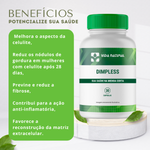 Anti-celulite Dimpless 40mg 30 Cápsulas - Pele sem marcas