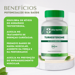 Turkesterone 500mg - equilibrio da testosterona - Vida Natural