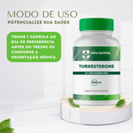 Turkesterone 500mg - equilibrio da testosterona - Vida Natural