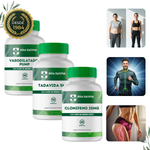 Kit 1 un Vasodilatador Pump 60cps + 1 un Tadavida 5mg 90cps + 1 un Clomifeno 25mg - 60 Cápsulas