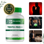 Testo Pro + (Long jack 400mg + Tadalafila 5mg + Epimedium 200mg + Turkesterone 200mg)