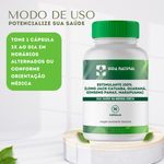 Estimulante 100% - (Long Jack; Catuaba, Guaraná, Ginseng Panax, Marapuama)