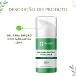 Gel para Ereção com Tadalaf 15mg - Vida Natural