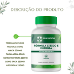 Formula Libido e Energia - 90 cápsulas - Vida Natural