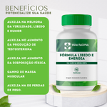 Formula Libido e Energia - 90 cápsulas - Vida Natural