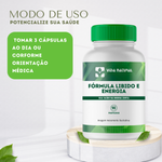 Formula Libido e Energia - 90 cápsulas - Vida Natural