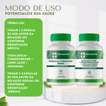 Kit 2 un Tadalafila + Turkesterone + Long Jack + Arginina - 60 Cápsulas Com Tribullus Terrestris  500mg - 120 Cápsulas 