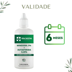 Minoxidil 5% + Dutasterida 0,25% - 100mg/mL