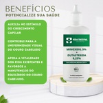 Minoxidil 5% + Dutasterida 0,25% - 100mg/mL