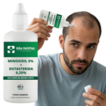 Minoxidil 5% + Dutasterida 0,25% - 100mg/mL