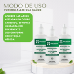 Minoxidil 5% + Dutasterida 0,25% - 100mg/ml COMPRE 2 LEVE 3