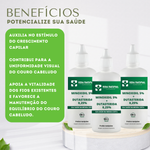 Minoxidil 5% + Dutasterida 0,25% - 100mg/ml COMPRE 2 LEVE 3