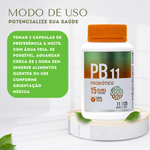Probiótico em Cápsulas - PB11 | 120 capsúlas