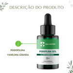  Podofilina 30% - 10ml  - Removedor de Verrugas 
