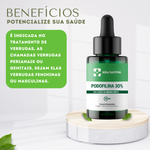  Podofilina 30% - 10ml  - Removedor de Verrugas 