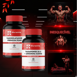 Vasodilatador Premium Pump - 60 Cps + TADAPOWER 20,2 + Arginina 510mg - 30 Cápsulas