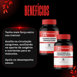 Vasodilatador Premium Pump - 60 Cps + TADAPOWER 20,2 + Arginina 510mg - 30 Cápsulas