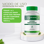 Lipohd Termogenic - 60 Cápsulas