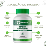 Lipohd Termogenic - 60 Cápsulas COMPRE 2 LEVE 3