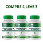 Fórmula Composta Nattokinase - 60 Cápsulas COMPRE 2 LEVE 3