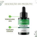 Podofilina 25% - Removedor de Verrugas
