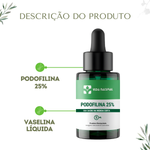 Kit 2 un Podofilina 25% - 5ml Removedor de Verrugas