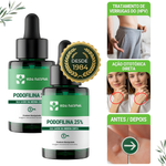 Kit 2 un Podofilina 25% - 5ml Removedor de Verrugas