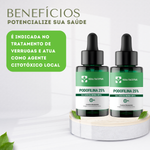 Kit 2 un Podofilina 25% - 5ml Removedor de Verrugas