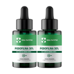 Kit 2 un Podofilina 30% -  10ml Removedor de Verrugas