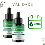 Kit 2 un Podofilina 30% -  10ml Removedor de Verrugas