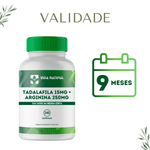 Tadalafila 15mg + Arginina 250mg - 240 Cápsulas - Vida Natural