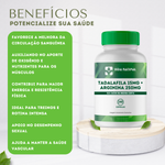 Tadalafila 15mg + Arginina 250mg - 240 Cápsulas - Vida Natural