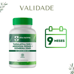 Tadalafila 5mg + Arginina 500mg + Ioimbina 15mg - 30 Cápsulas 