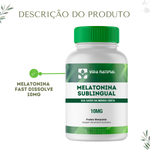 Melatonina 10mg - Sublingual