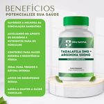 Tadalaf 5mg + Arginina 500mg - Vida Natural