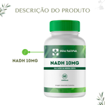 NADH 10mg - 60 Cápsulas 