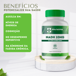 NADH 10mg - 60 Cápsulas 